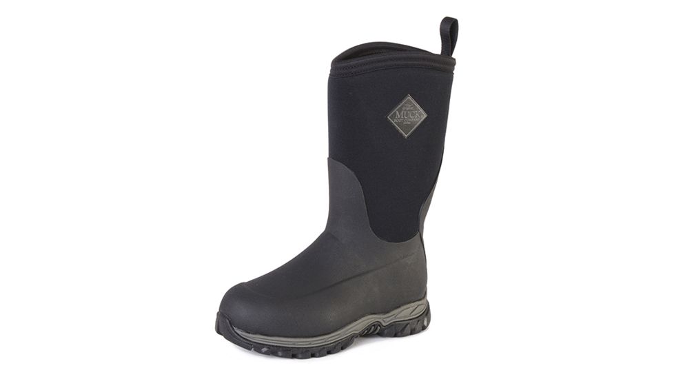Muck Boots Kids Rugged II Kids Performance Outdoor Sport, Black / Black, 9, RG2001009