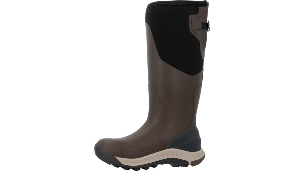 Muck Boots Woodland Pro Adjustable Tall Hunting Boots - Men's, 9 US, Turkish Coffee/Brindle, MWP17M90-9