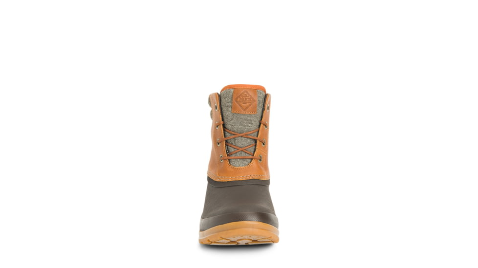 Muck Boots Originals Duck Lace Boot - Women's, 14 US, Medium, Tan/Dark Brown, ODL-902-TAN-140