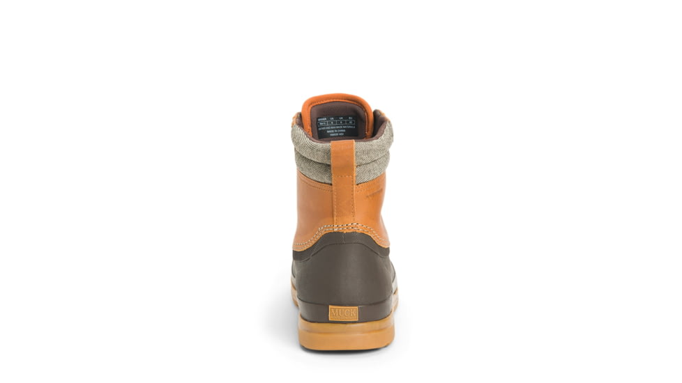 Muck Boots Originals Duck Lace Boot - Women's, 14 US, Medium, Tan/Dark Brown, ODL-902-TAN-140