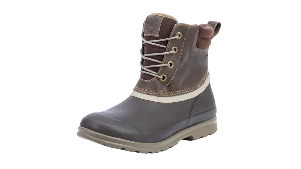 Muck Boots Originals Duck Lace Boot - Men's, 8 US, Medium, Taupe/Dark Brown, ODL-901-TAN-080