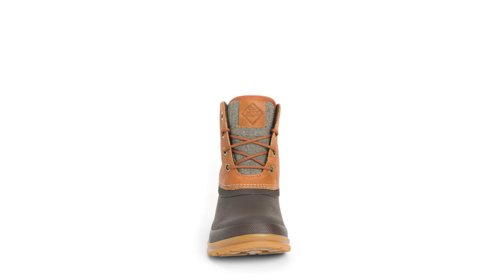 Muck Boots Originals Duck Lace Boot - Women's, 6 US, Medium, Tan/Dark Brown, ODLW-902-TAN-060