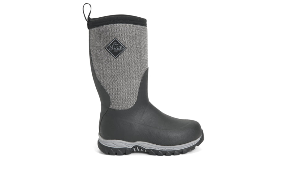 Muck Boots Rugged II Outdoor Performance Boots - Kid's, Black/Herringbone, 6, RG2-1HB-BLK-060