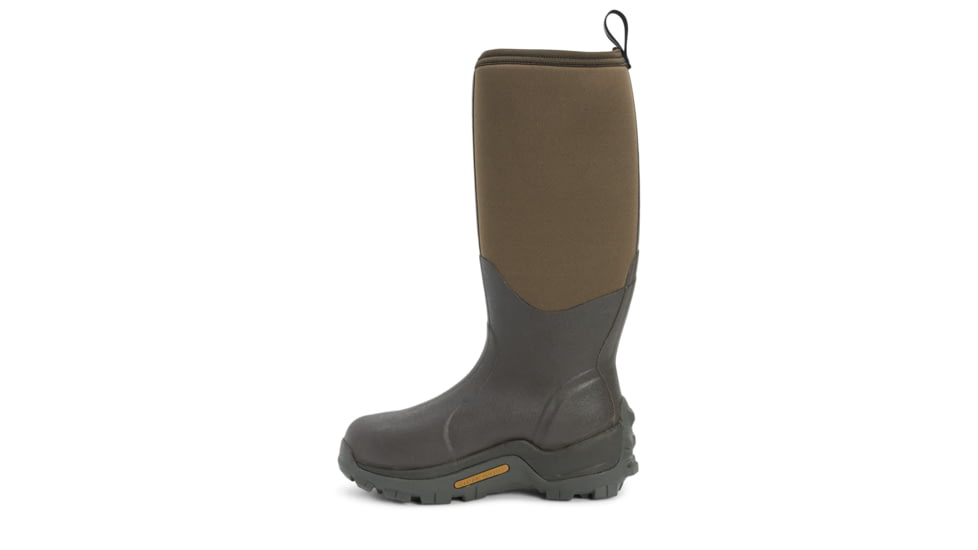 Muck Boots Men's Wetland Boot Premium Field Boot, Tan/Bark, 5, WET-998K-TN-050