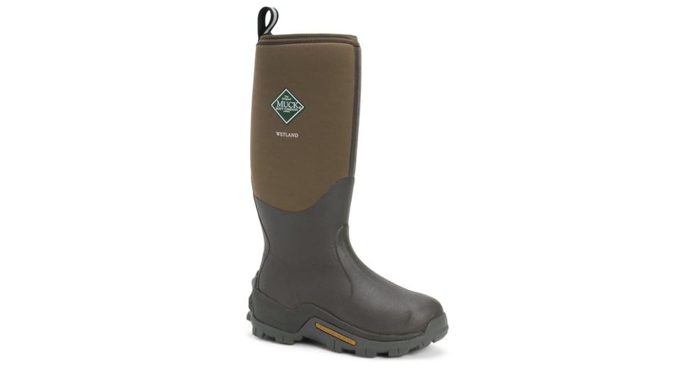 Muck Boots Wetland Field Boot - Mens, Tan/Bark, 5, WET-998K-TN-050