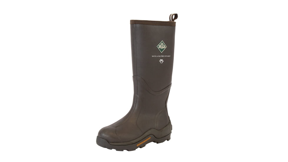 Muck Boots Wetland Pro Snake Boot - Mens, Brown, 14, WETP-900-BRN-140