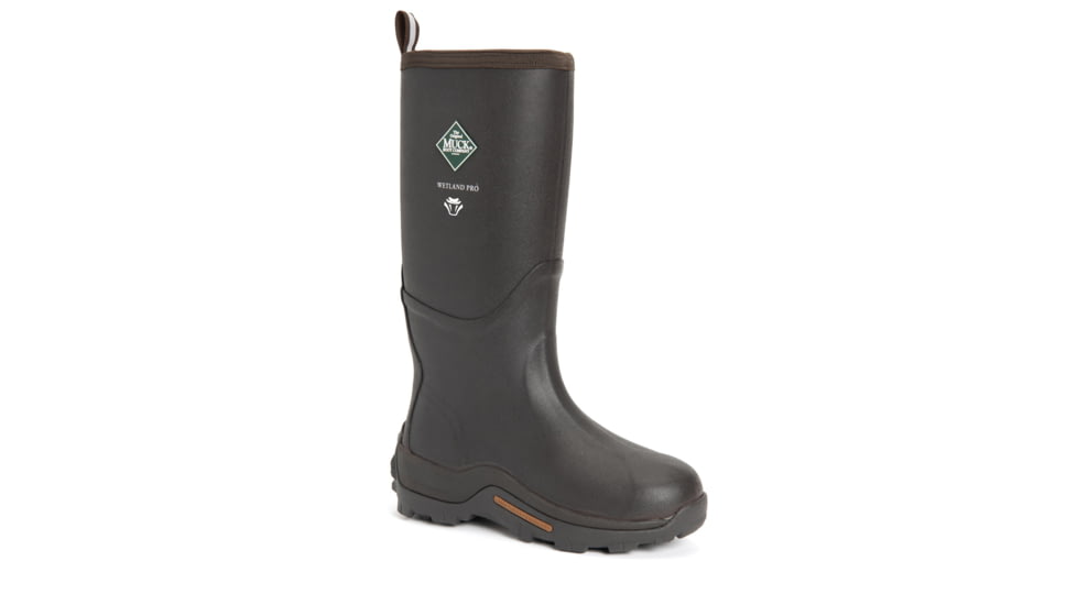 Muck Boots Wetland Pro Snake Boot - Mens, Brown, 14, WETP-900-BRN-140