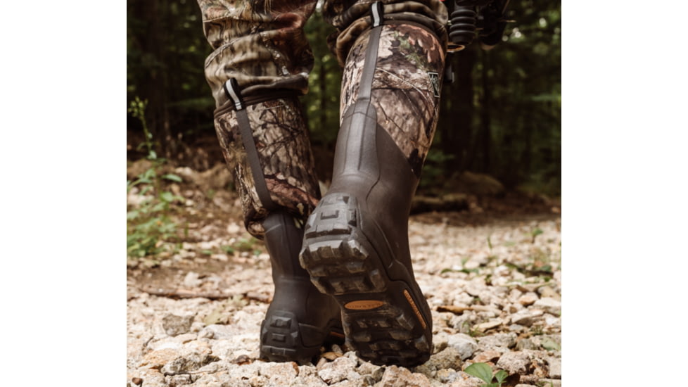 Muck Boots Woody Max RT Edge - Men's, Bark/Mossy Oak Break Up Country Mini, 14, WDM-MOCT-MOK-140