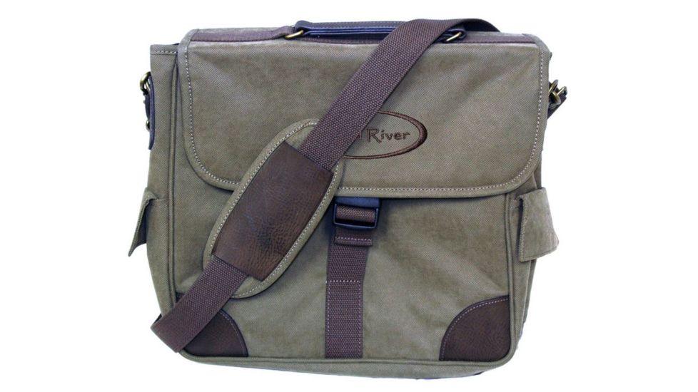 Mud River MR WST20 Wine/Sports Tote Brn, 14in. x 13in. x 4in. 18546