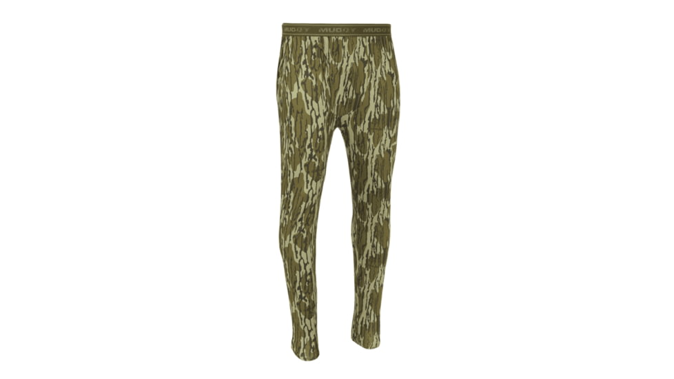 Muddy TRX Base Layer Bottoms - Mens, Mossy Oak Bottomland, LARGE, MUD-BL-BTM-MOB-L