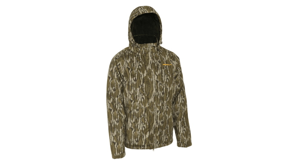 Muddy TRX Waterproof Sherpa Fleece Jacket - Mens, Mossy Oak Bottomland, XL, MUD-WTP-SHJKT-MOB-X