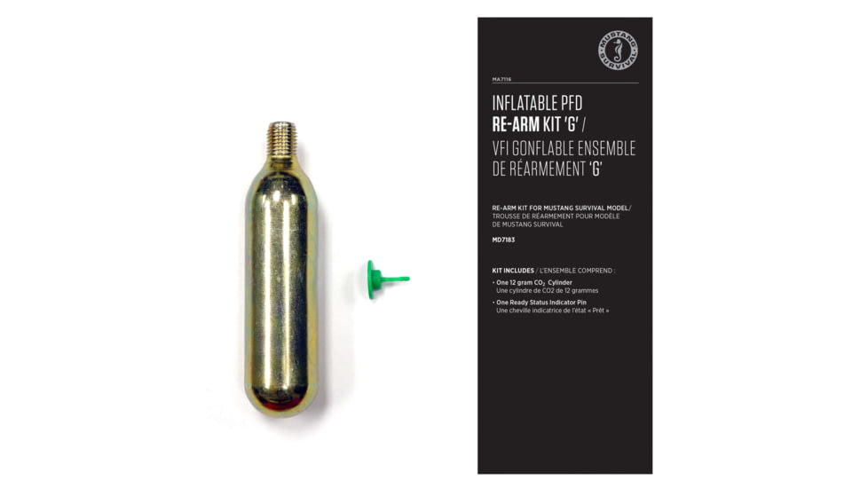 Mustang Survival Re-Arm Kit G, 12G Manual, MA7116