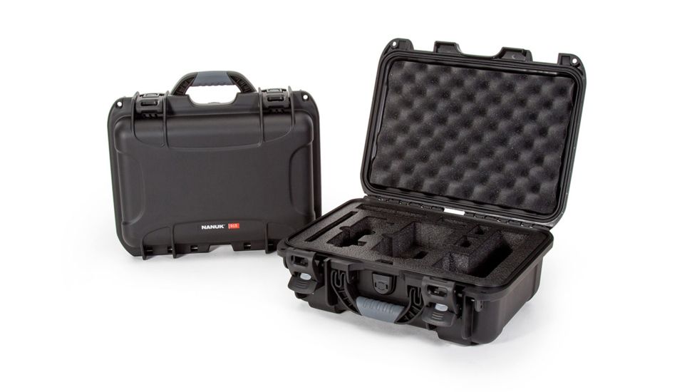 Nanuk Mavic Air Fly More Hard Case W/Foam Insert, Black, Medium 915-MAVIA1