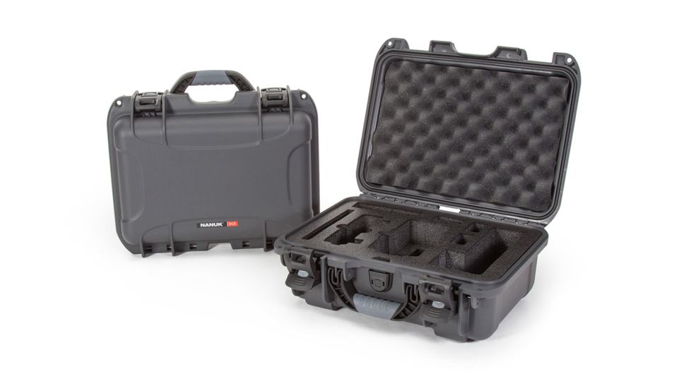 Nanuk Mavic Air Fly More Hard Case W/Foam Insert, Graphite, Medium 915-MAVIA7
