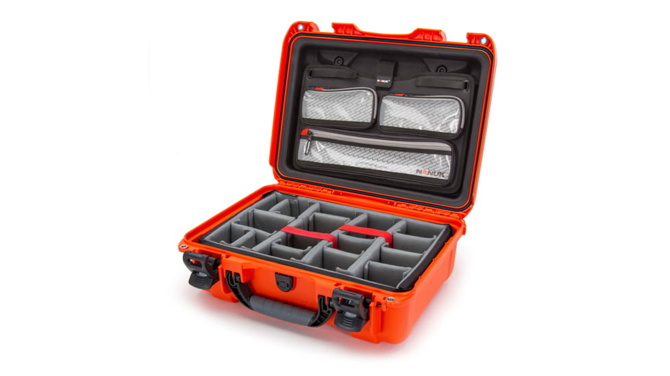 Nanuk 925 Pro Photo Camera Case Kit w/Lid Organizer / Padded Divider