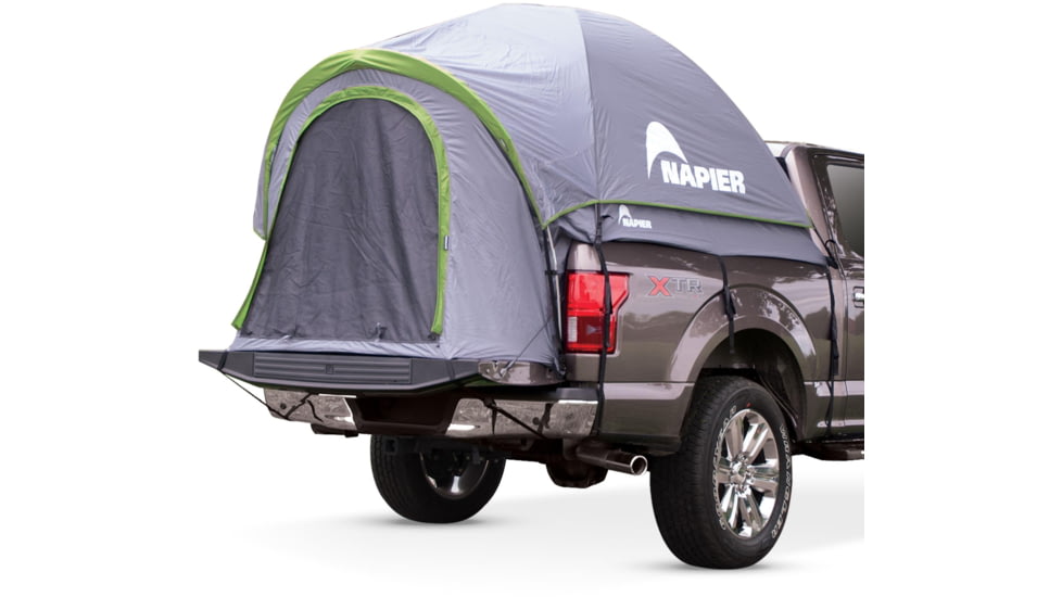 Napier Backroadz Truck Tent, Full Size Crew Cab Bed, Gray/Green, 5.5-5.8 ft, 19033