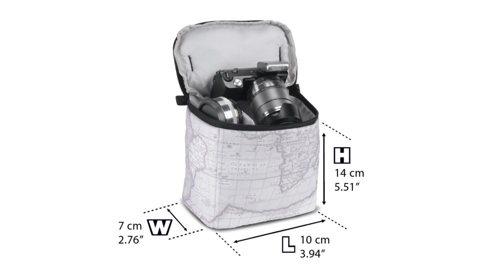 National Geographic Walkabout Slim Shoulder Bag, Gray NGW2300