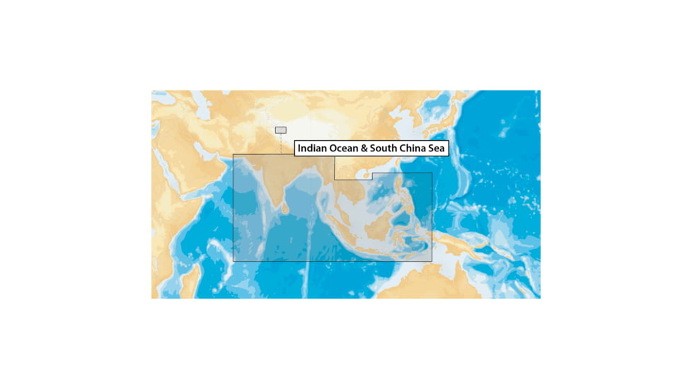 Navionics Indian Ocean &amp; South China Sea - microSD 60546