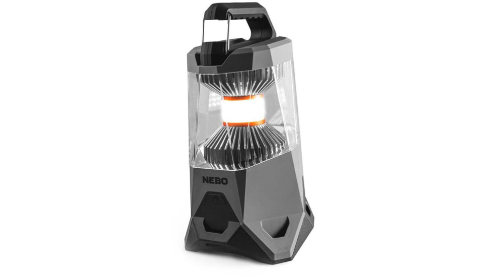 Nebo Galileo Powerful Lantern and Power Bank, 1000 Lumens, Gray, NEB-LTN-0004