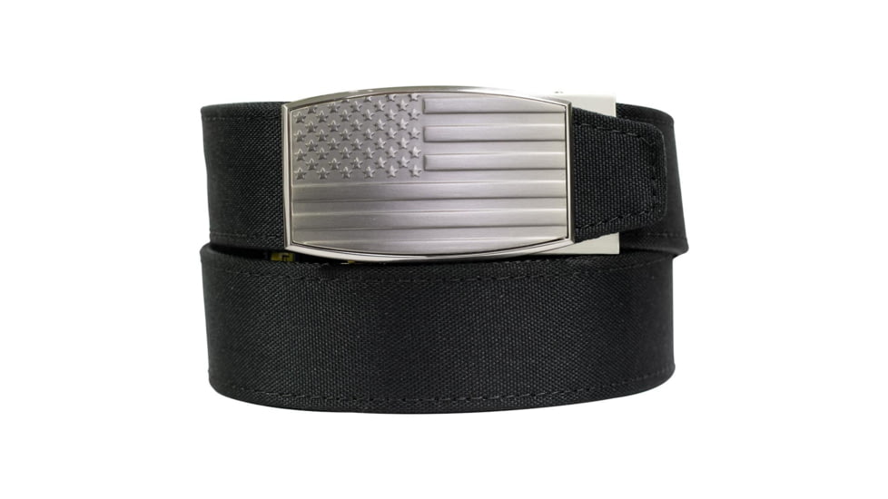 Nexbelt Aston USA Embossed EDC Gun Belt, 1.5 in, Black, One Size, PCS3163