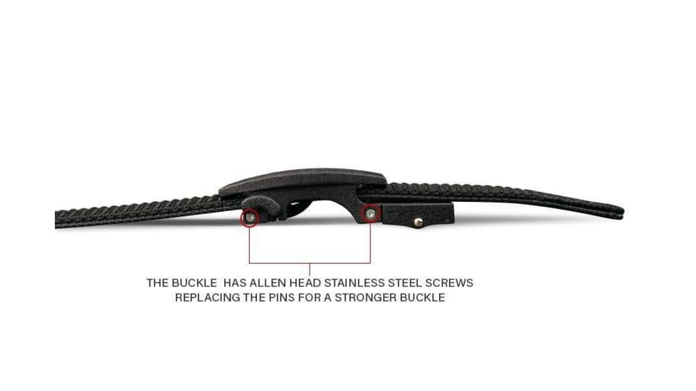 Nexbelt Titan PreciseFit EDC Gun Belt, BD Black, 1.5in, PCS2672
