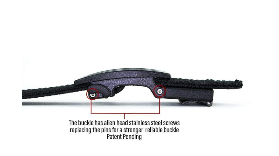 Nexbelt Titan PreciseFit EDC Gun Belt, Grey, 1.5in, PCS1972