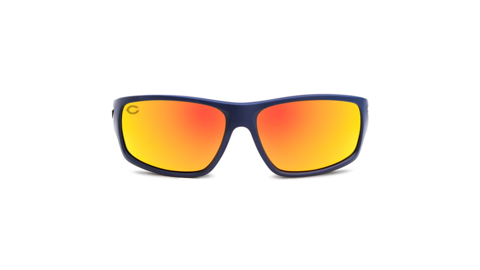 NFL Catch Chicago Bears Single Vision Prescription Sunglasses, Matte Dark Navy Frame, 622586T06SV