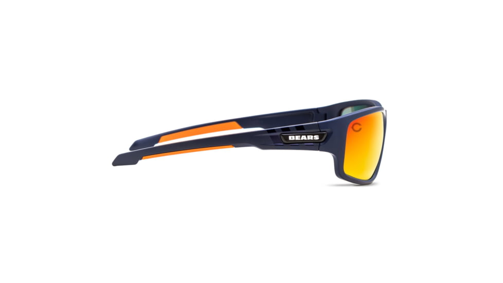 NFL Catch Chicago Bears Single Vision Prescription Sunglasses, Matte Dark Navy Frame, 622586T06SV