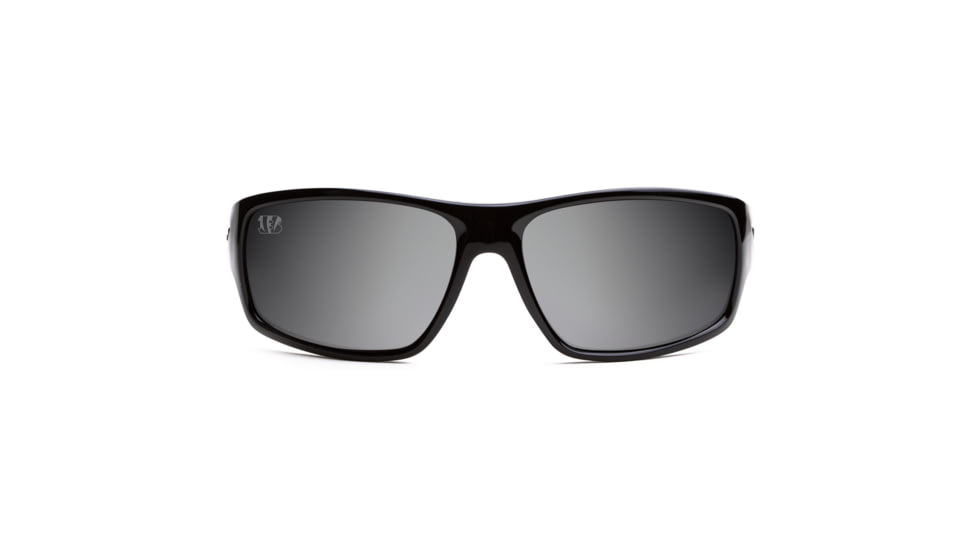 NFL Catch Cincinnati Bengals Single Vision Prescription Sunglasses, Glossy Black Frame, 622586T07SV