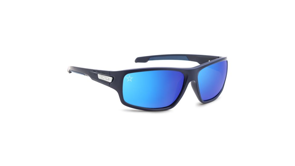 NFL Catch Dallas Cowboys Single Vision Prescription Sunglasses, Matte Dark Navy Frame, 622586T09SV