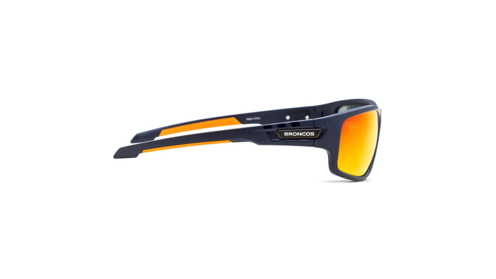 NFL Catch Denver Broncos Single Vision Prescription Sunglasses, Matte Dark Navy Frame, 622586T10SV
