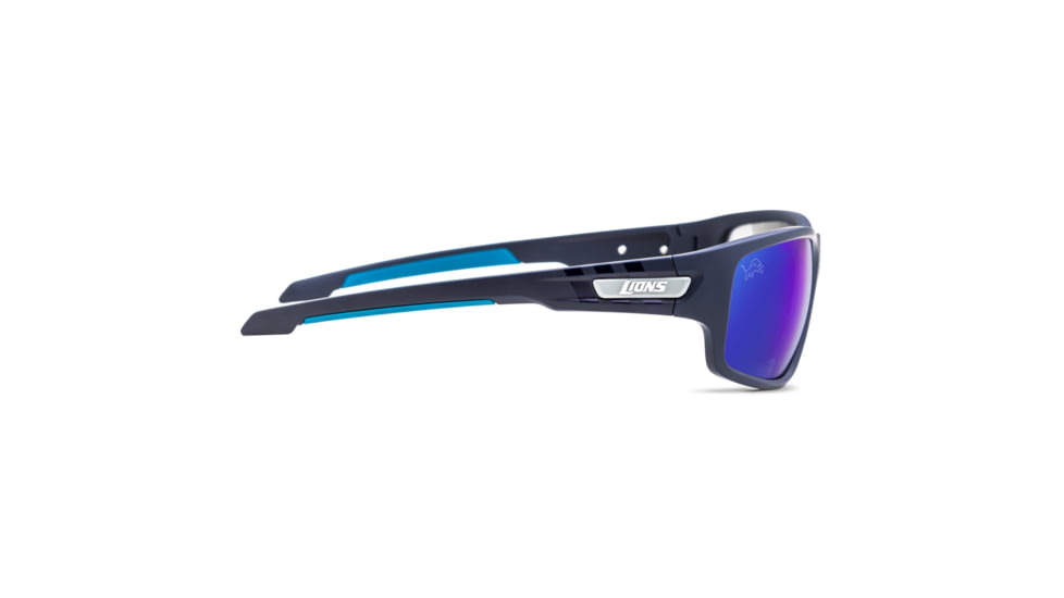 NFL Catch Detroit Lions Single Vision Prescription Sunglasses, Matte Dark Navy Frame, 622586T11SV