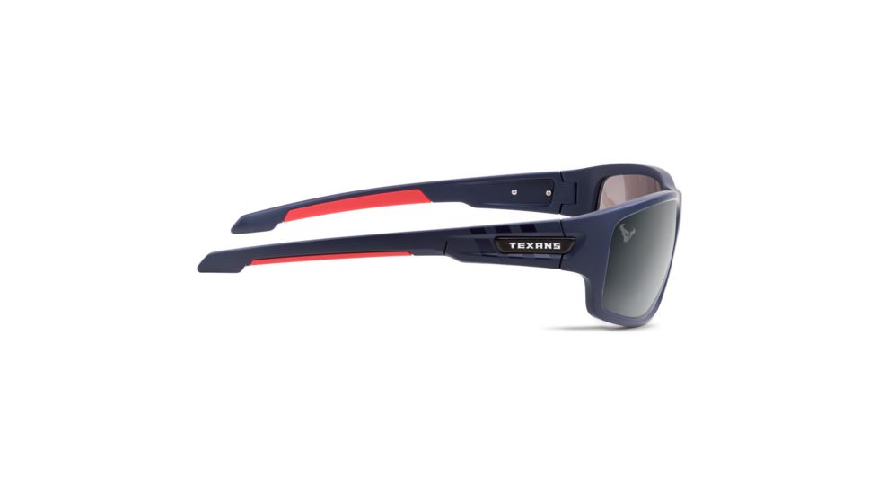 NFL Catch Houston Texans Single Vision Prescription Sunglasses, Matte Dark Navy Frame, 622586T13SV