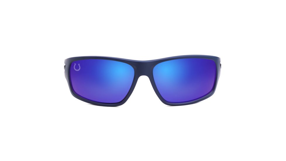 NFL Catch Indianapolis Colts Single Vision Prescription Sunglasses, Matte Dark Navy Frame, 622586T14SV
