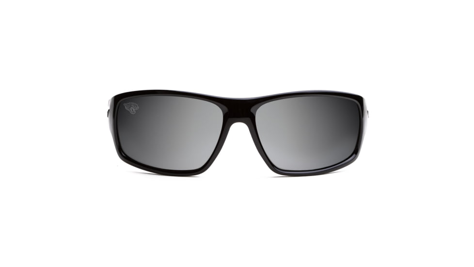 NFL Catch Jacksonville Jaguars Single Vision Prescription Sunglasses, Glossy Black Frame, 622586T15SV