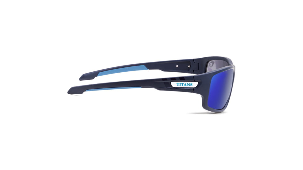 NFL Catch Tennessee Titans Single Vision Prescription Sunglasses, Matte Dark Navy Frame, 622586T31SV