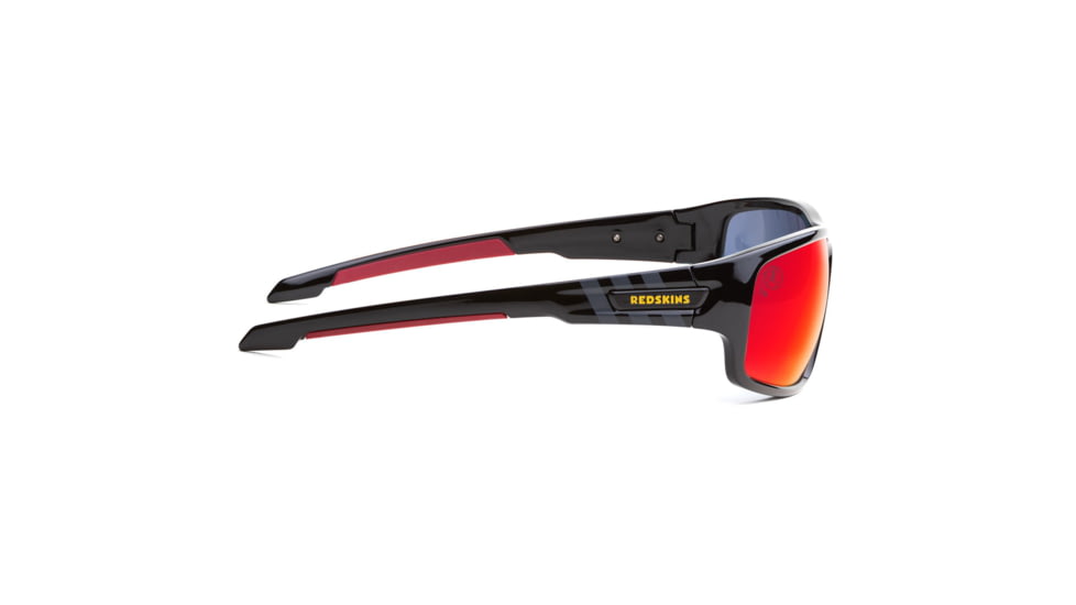 NFL Catch Washington Redskins Single Vision Prescription Sunglasses, Glossy Black Frame, 622586T32SV