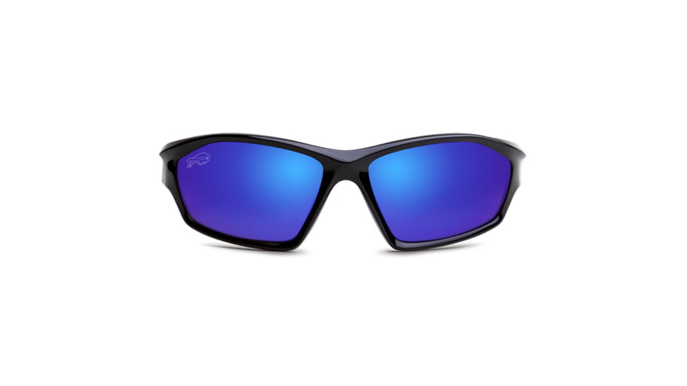 NFL Lateral Buffalo Bills Bifocal Prescription Sunglasses, Matte Black Frame, 619462A04BI