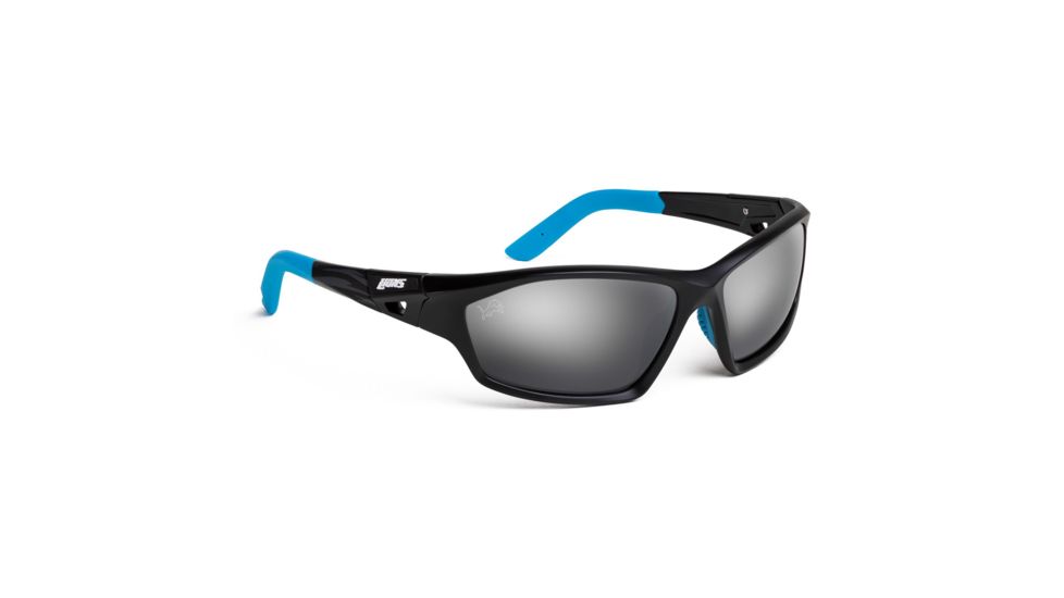 NFL Lateral Detroit Lions Bifocal Prescription Sunglasses, Matte Black Frame, 619462A11BI
