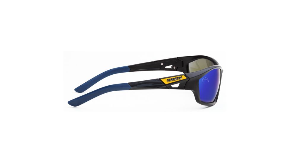 NFL Lateral Los Angeles Chargers Bifocal Prescription Sunglasses, Matte Black Frame, 619462A26BI