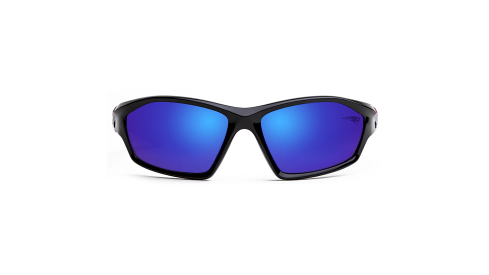 NFL Lateral New England Patriots Bifocal Prescription Sunglasses, Matte Black Frame, 619462A19BI