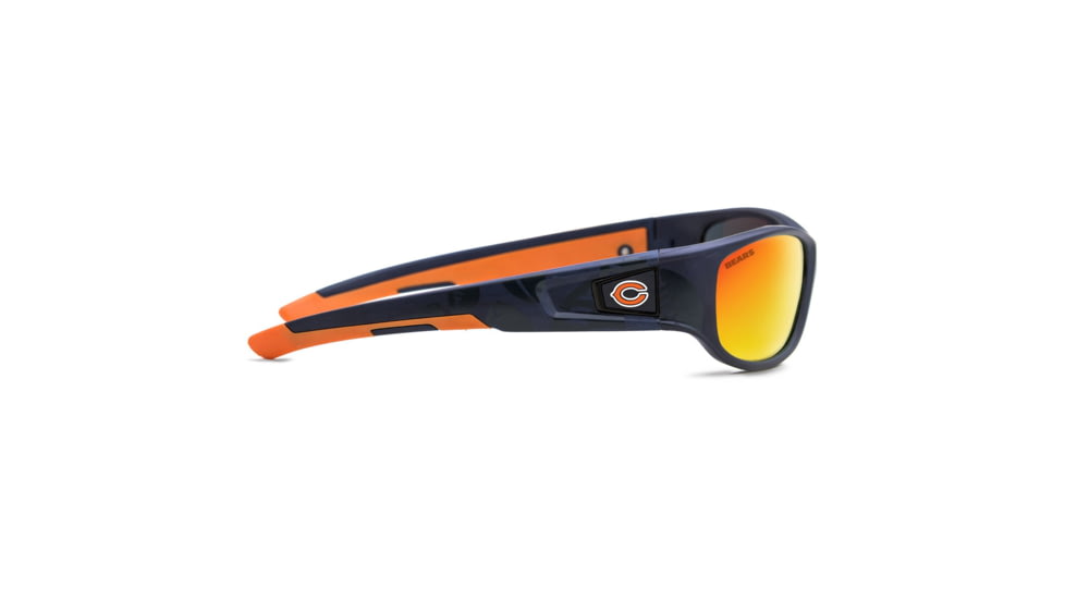 NFL Zone Chicago Bears Single Vision Prescription Sunglasses, Matte Dark Blue Frame, 655975T06SV