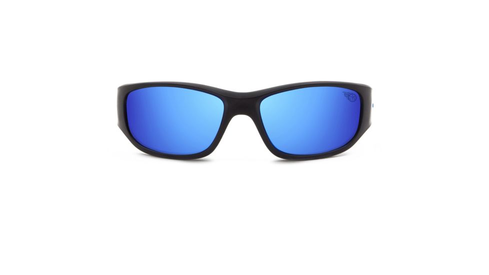NFL Zone Tennessee Titans Single Vision Prescription Sunglasses, Matte Black Frame, 655975T31SV