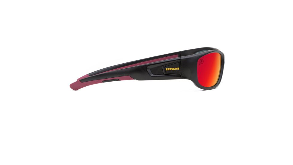 NFL Zone Washington Redskins Single Vision Prescription Sunglasses, Matte Black Frame, 655975T32SV