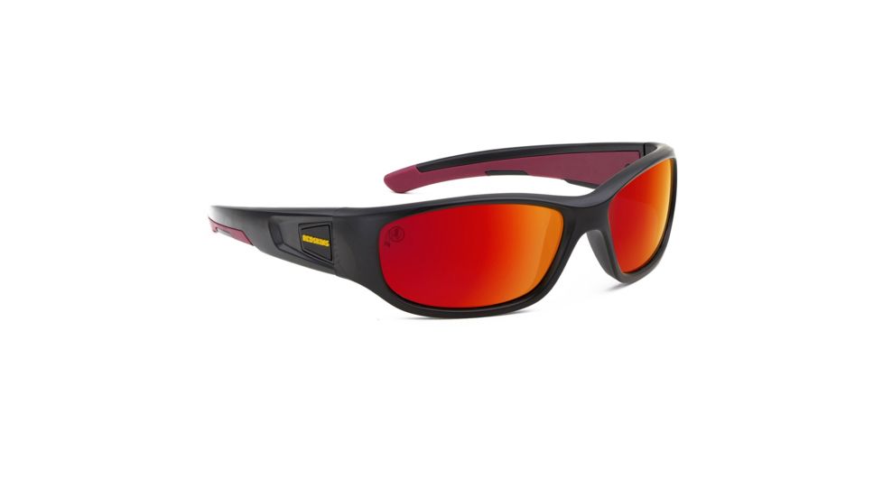NFL Zone Washington Redskins Single Vision Prescription Sunglasses, Matte Black Frame, 655975T32SV