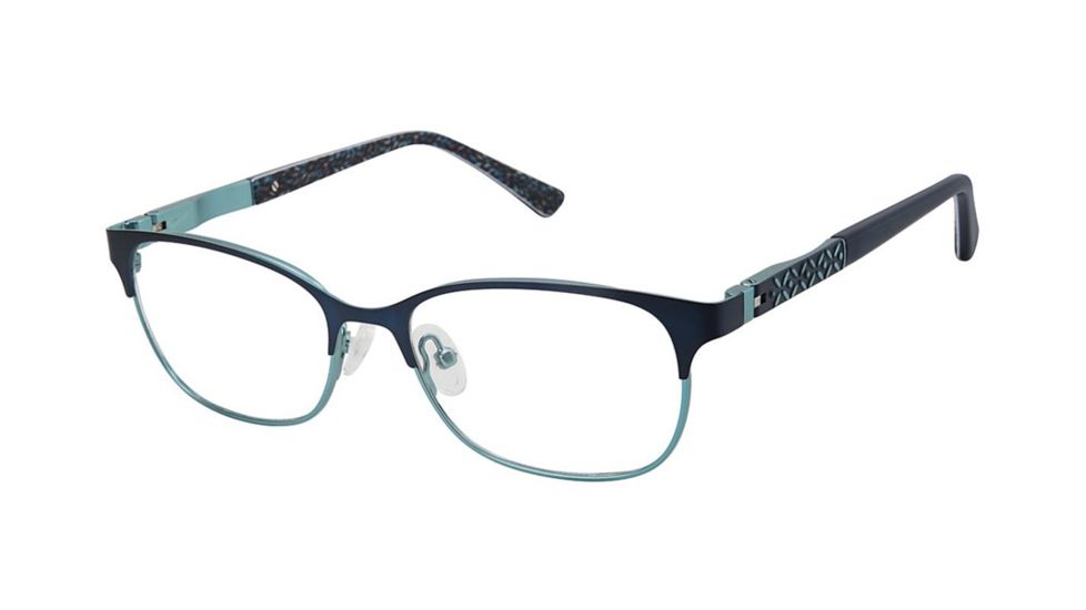 Nicole Miller Callie Eyeglass Frames - Frame MATTE NAVY, Size 49/15mm NMCALLIE02