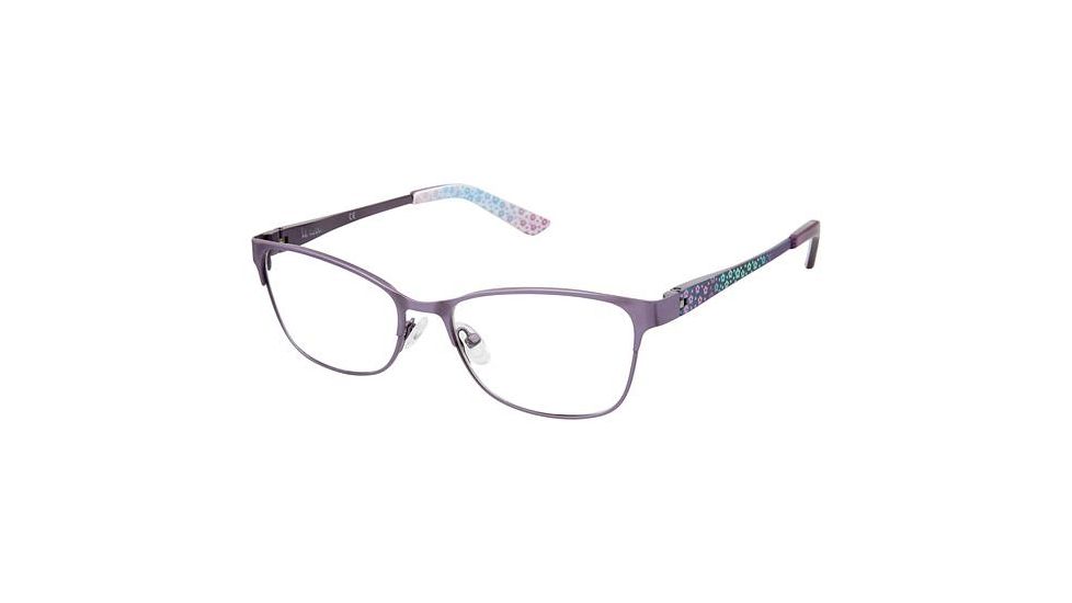Nicole Miller Oriana Eyeglass Frames - Frame Violet, Size 50/15mm NMORIANA01