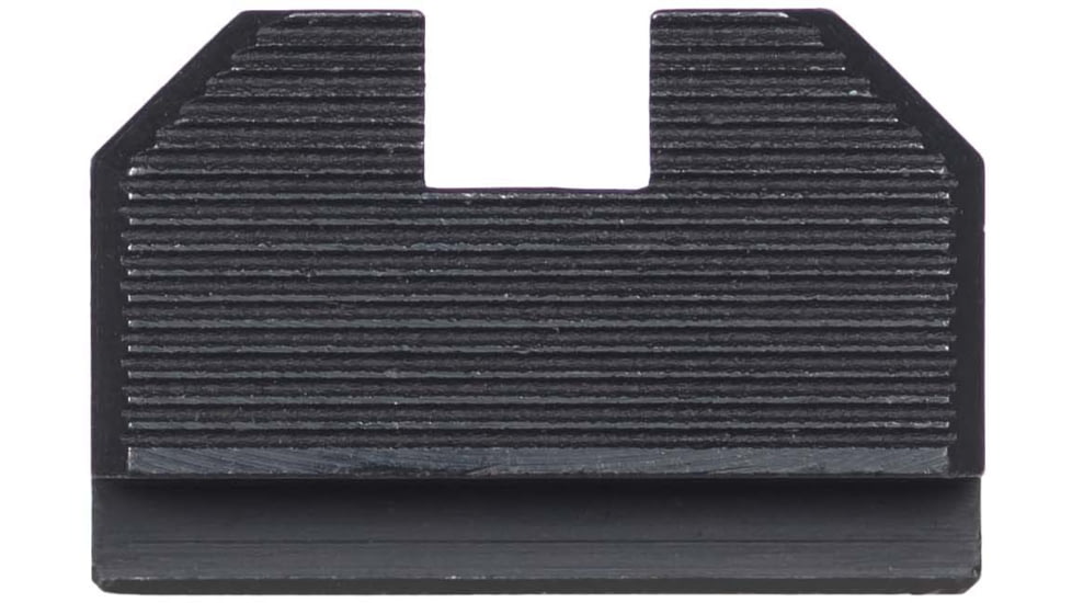 Night Fision Optic Plate + Tritium Ylw Front Sight Combo EPS Carry to Glock 43x MOS, Black, GLK-OPBS-EPSC-43X-YGZX