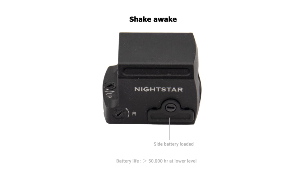 NightStar PT17G 1x17mm Reflex Red Dot Sight