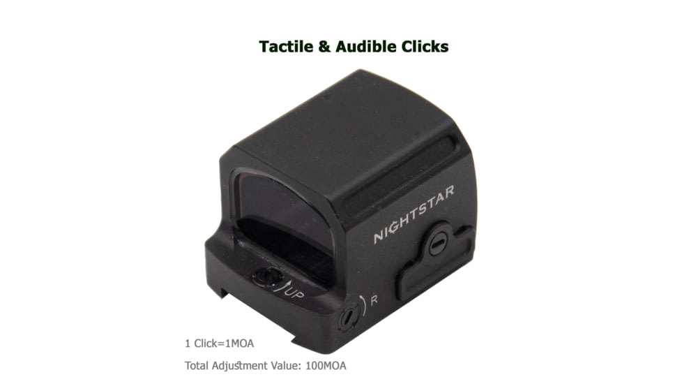 NightStar PT17G 1x17mm Reflex Red Dot Sight